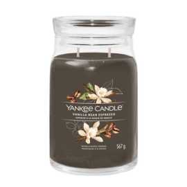 Yankee Candle Aromatická svíčka Signature sklo velké Vanilla Bean Espresso 567 g.