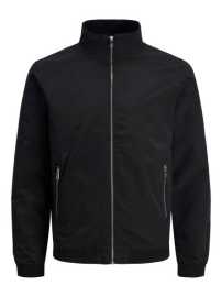 Jack&Jones Pánská bunda JJERUSH Regular Fit 12204277 Black M.