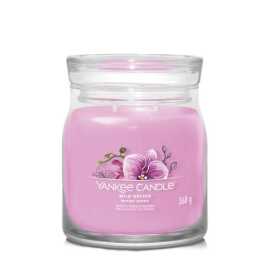 Yankee Candle Aromatická svíčka Signature sklo střední Wild Orchid 368 g.