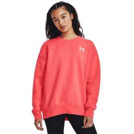 Dámská oversize mikina Under Armour Essential Flc OS Crew velikost XL.